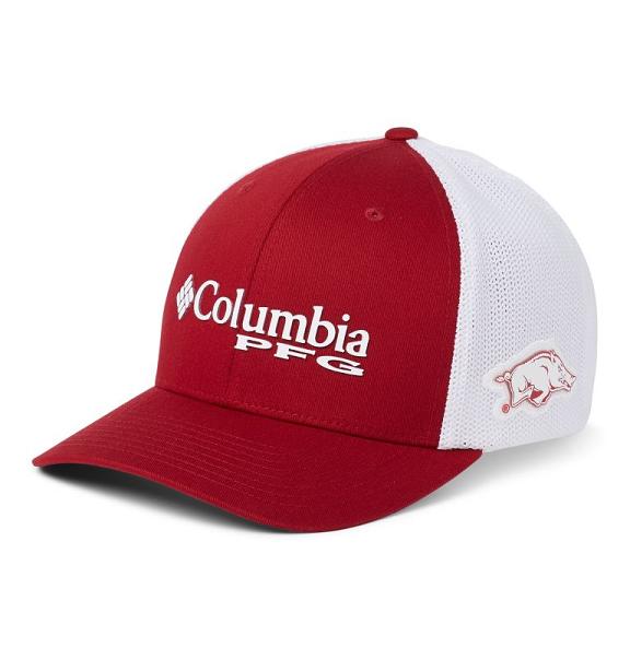 Columbia PFG Mesh Hats Red For Women's NZ27680 New Zealand